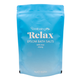 Epsom Bath Salt Set | Unwind, Renew, Glow, Relax (6 of Each)