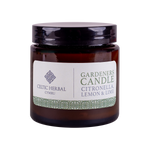 Celtic Herbal - Gardeners Citronella Natural Soy Candle 100g