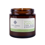 Celtic Herbal - Mandarin, Lime & Basil Natural Soy Candle 100g
